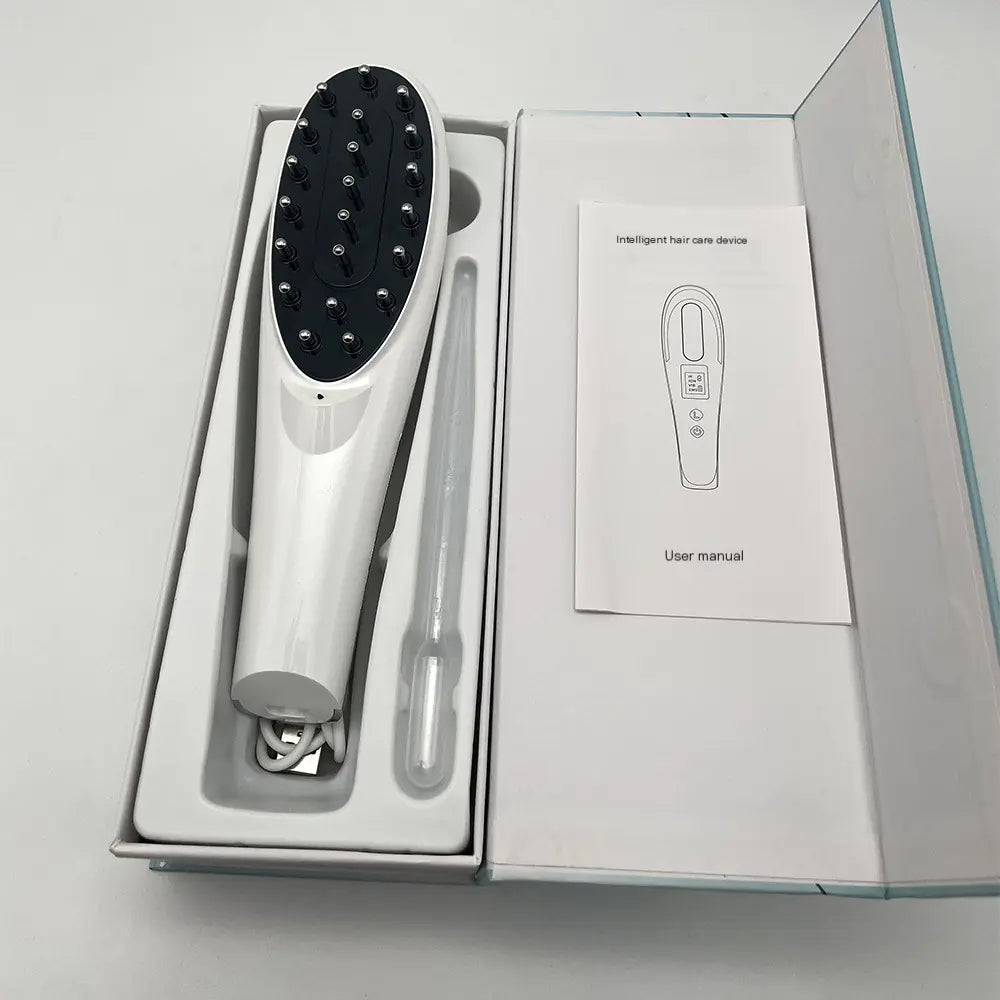 Rechargeable Red Light Therapy Scalp Massager Comb