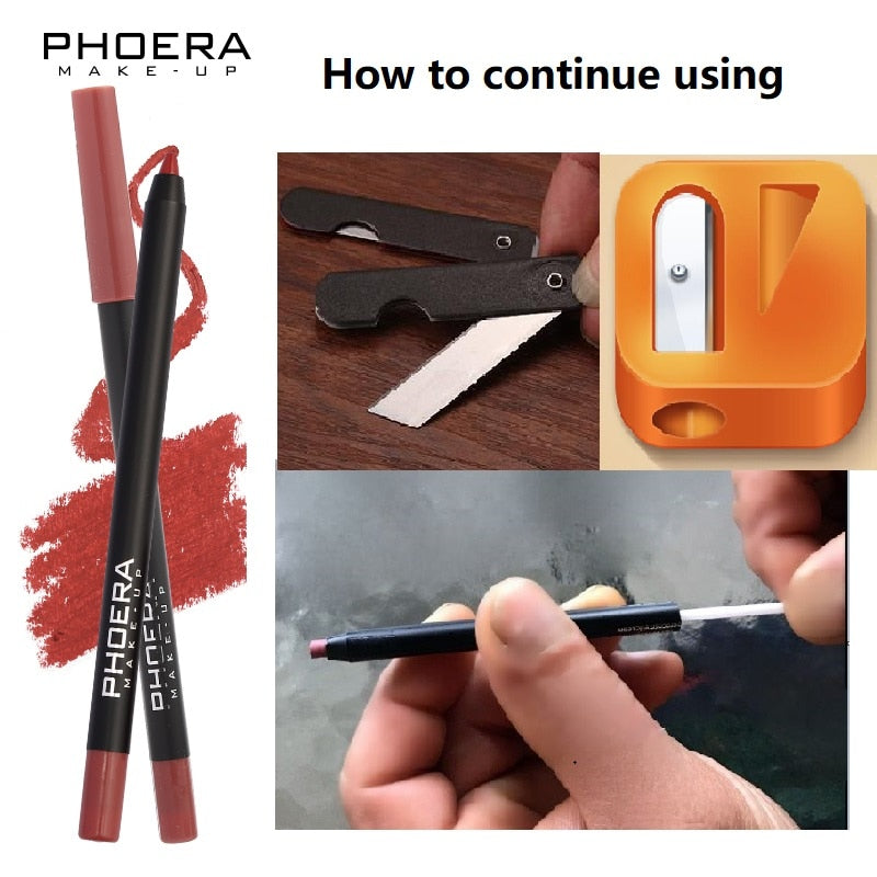 13-Color Lipliner Pencil