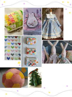 Printed Cotton Fabric for DIY Sewing & Quilting