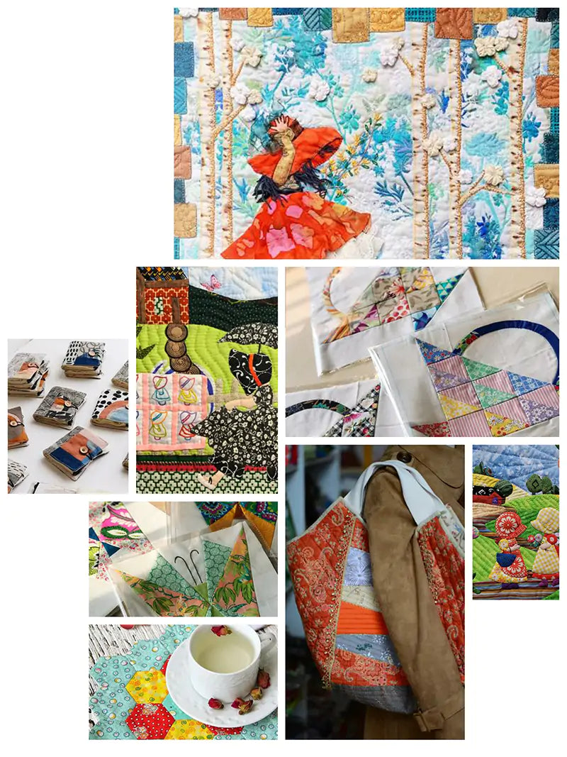 Printed Cotton Fabric for DIY Sewing & Quilting