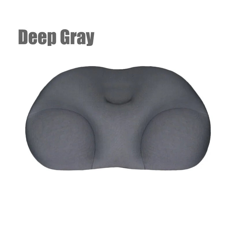 3D Neck Micro-Airball Pillow: Deep Sleep Washable Headrest