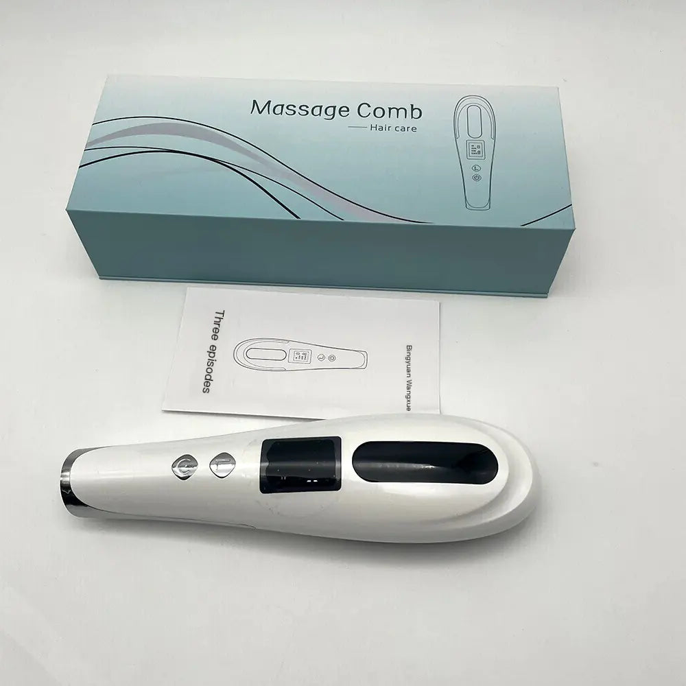 Rechargeable Red Light Therapy Scalp Massager Comb