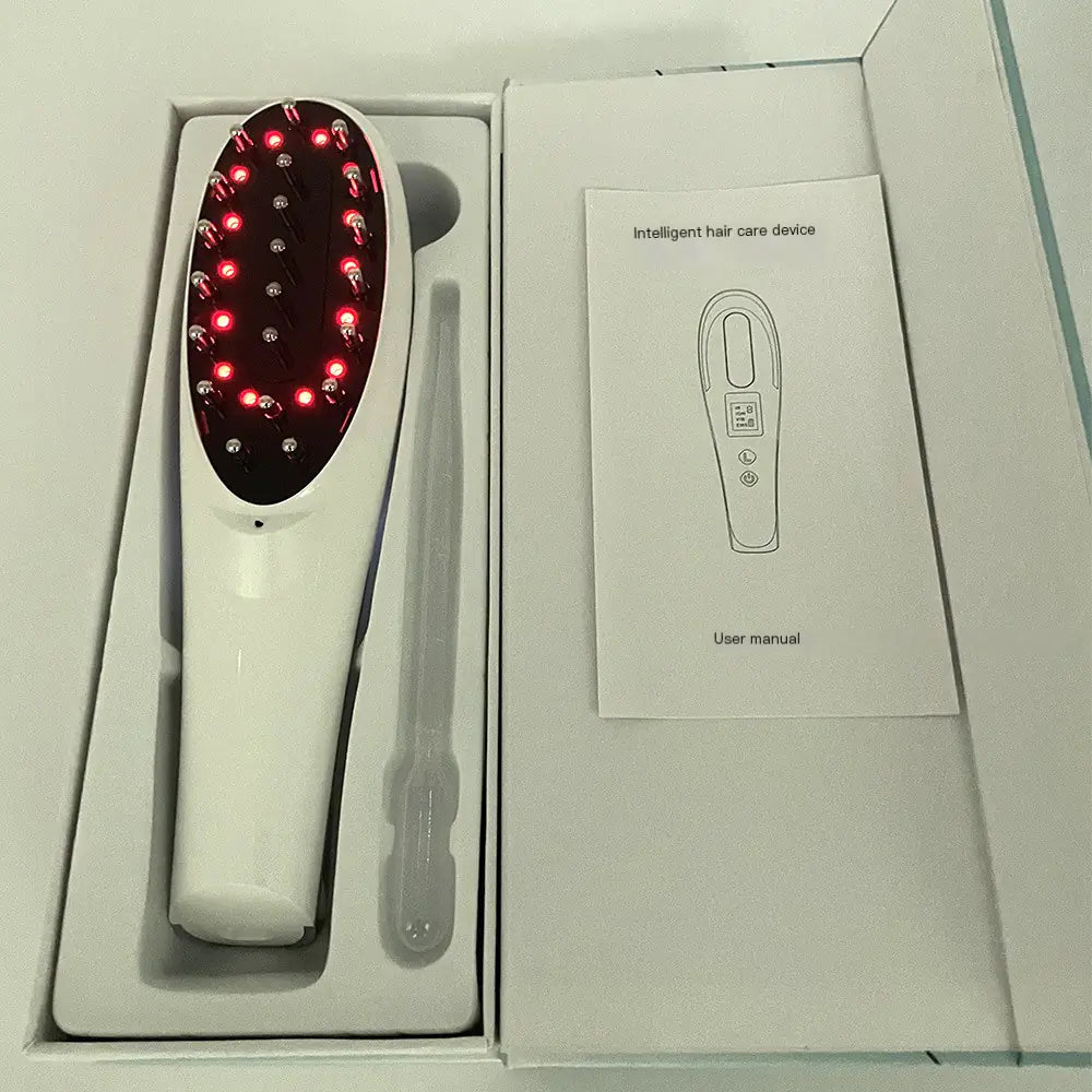 Rechargeable Red Light Therapy Scalp Massager Comb