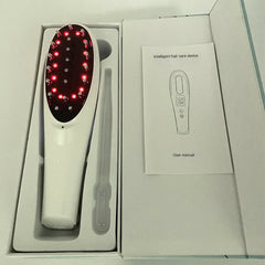 Rechargeable Red Light Therapy Scalp Massager Comb