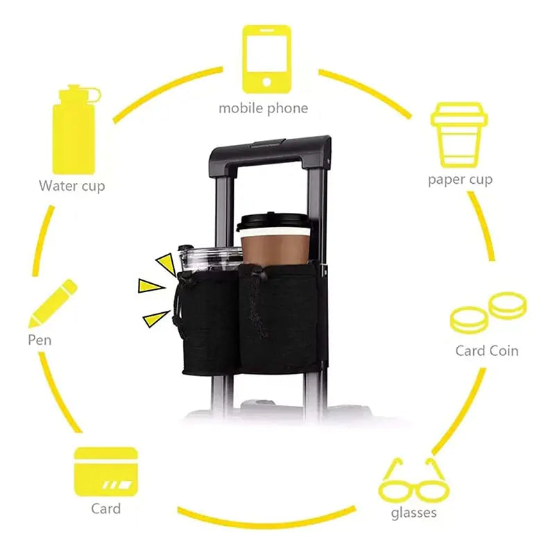 Luggage Travel Cup Holder Sleeve