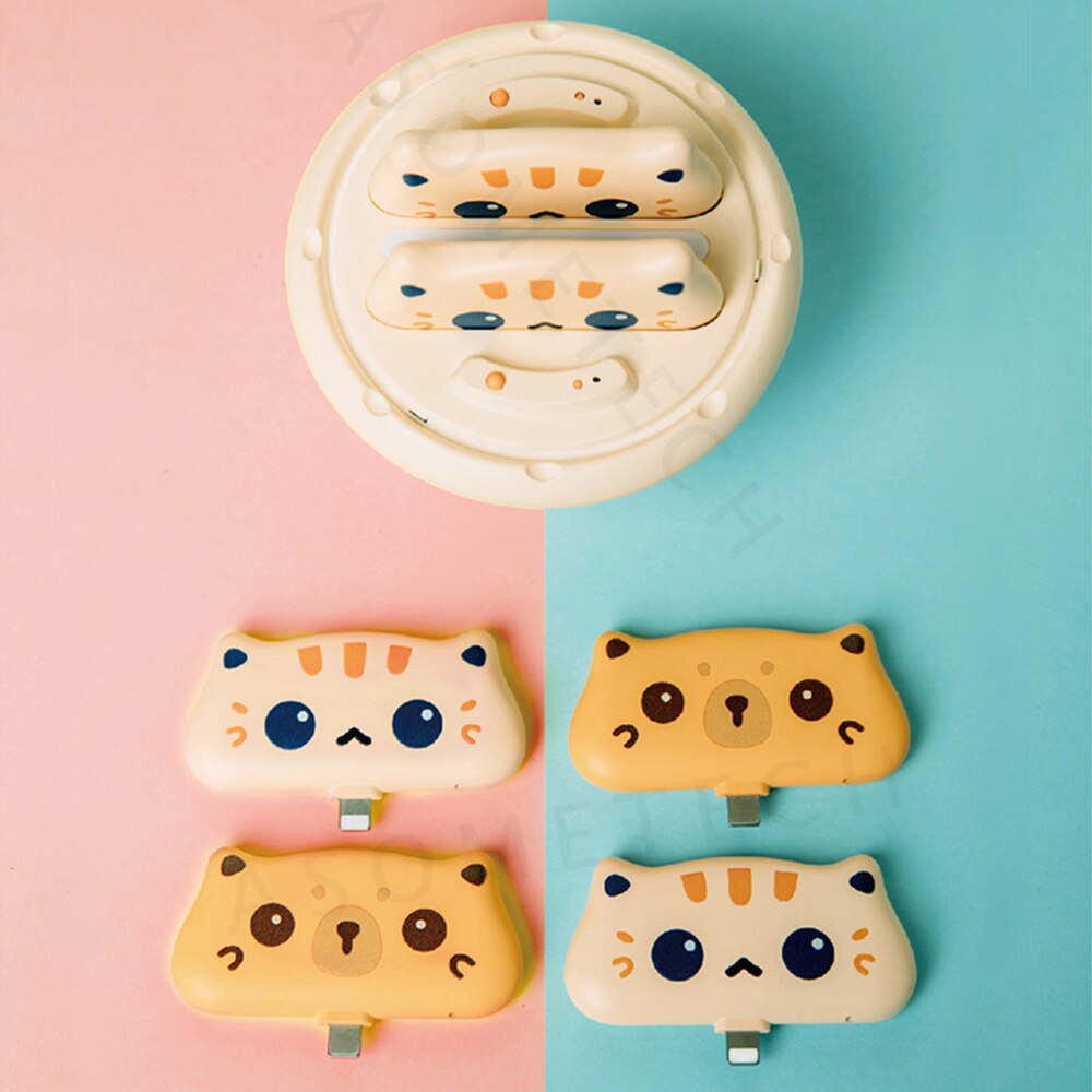 Cat-Design Portable Mini Power Bank