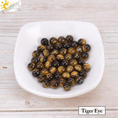 Natural Crystal Beads - Pink Quartz & Garnet Agate