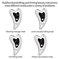 LED Light Vibration Face-Lifting Tool