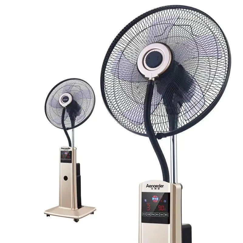 Remote Control Industrial Standing Fan w Humidifier