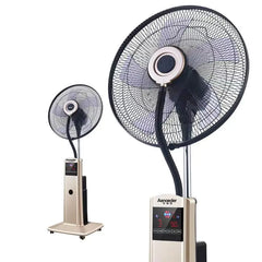 Remote Control Industrial Standing Fan w Humidifier