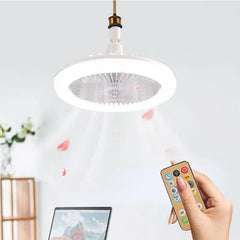 Remote-Controlled Ceiling Lamp+Fan