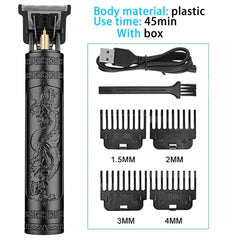 Precision Grooming w Rechargeable Men's Trimmer