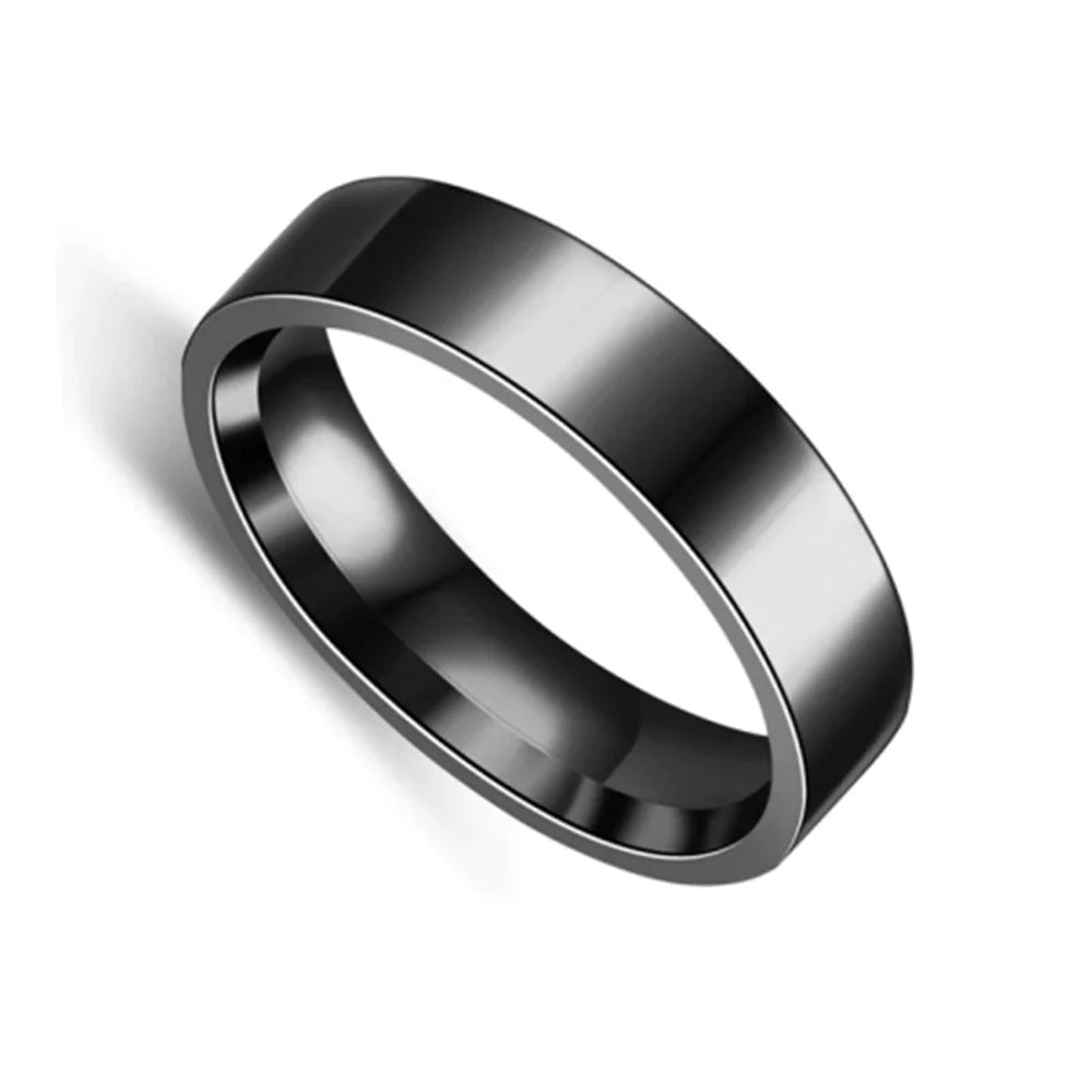 Tungsten Steel Couples Rings