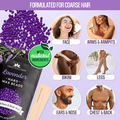 Lavender Bean Hard Wellness Wax