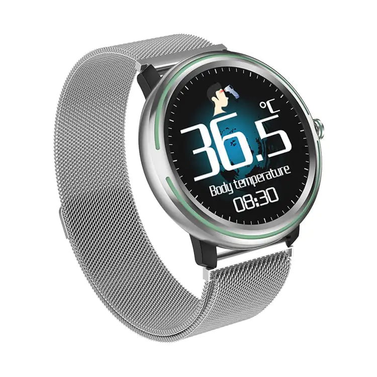 Smart Watch for Body Temperature, Blood Pressure, and Heart Rate