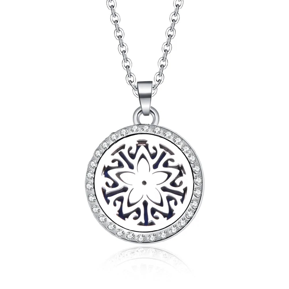 Aroma Oil Diffuser Perfume Necklace