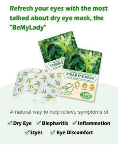 Green Tea Self-Heated Eye Masks for Dry & Fatigued Eyes