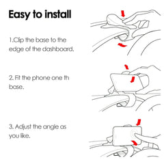 GPS Navigation Dashboard Phone Holder
