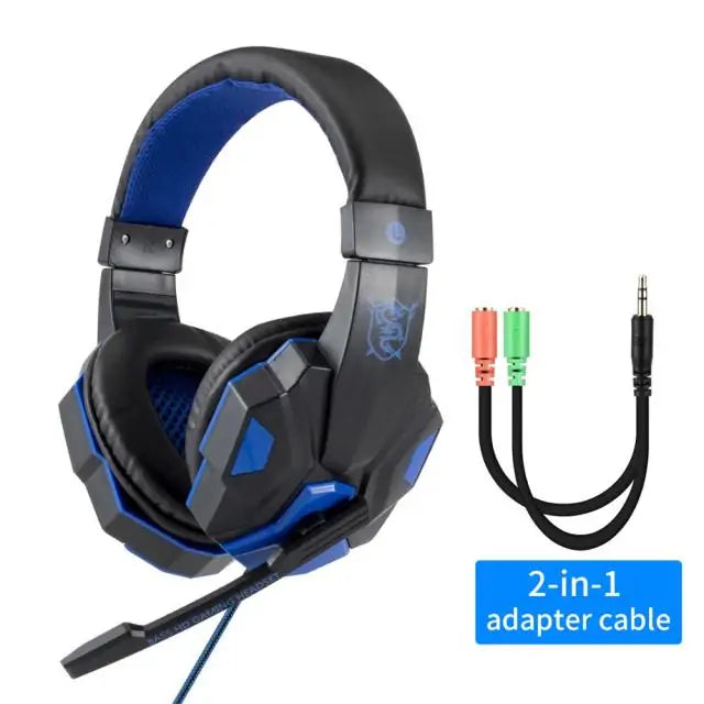 LED-Light Wired Gamer Headset