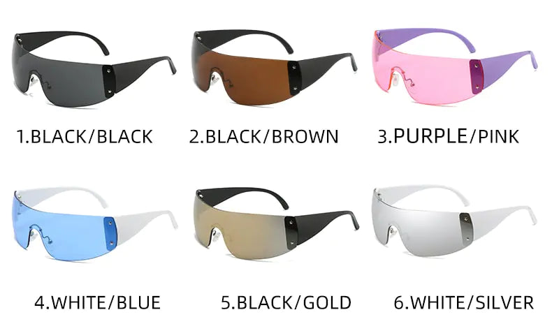 Rimless Sports Sunglasses
