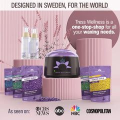 Wellness Waxing Kit for Brazilian Wax w Digital Display