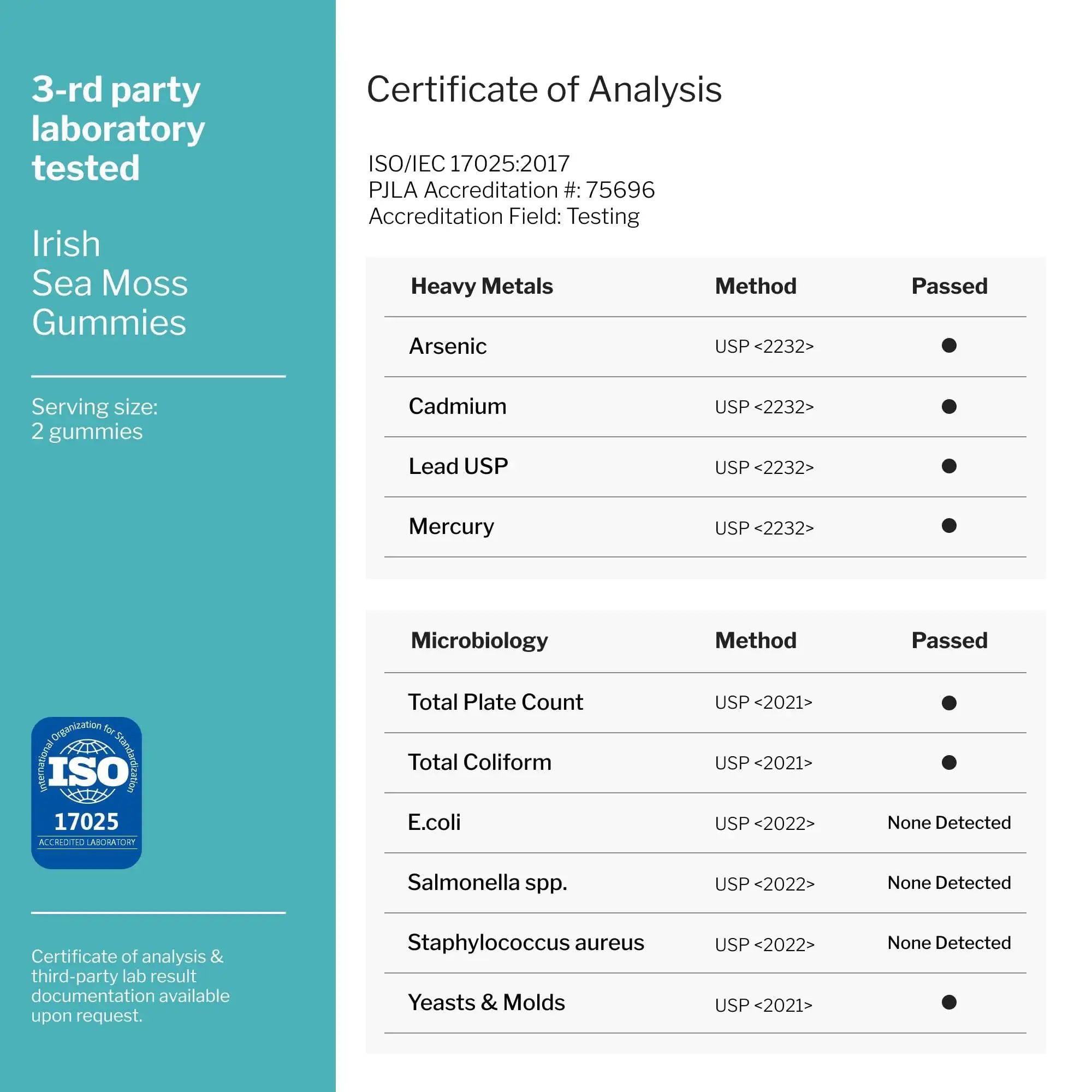 Irish Sea Moss Gummies for Detox & Thyroid Support