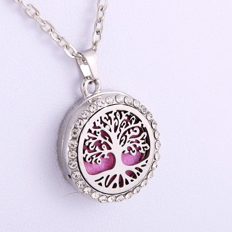 Aroma Oil Diffuser Perfume Necklace