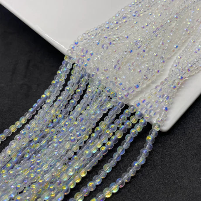 Mystic Aura Quartz Loose Gemstone Beads