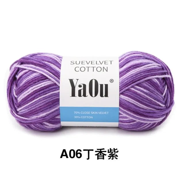 Cotton Hand-Knitted Yarn