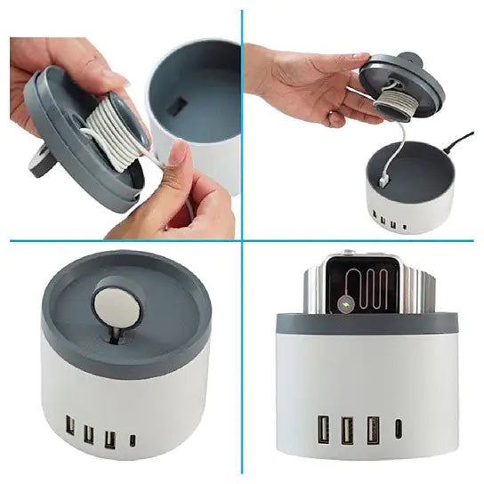 Compact Charging Station for Gadgets & Smart Watches