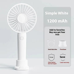 Small Ultra-Quiet Handheld Fan