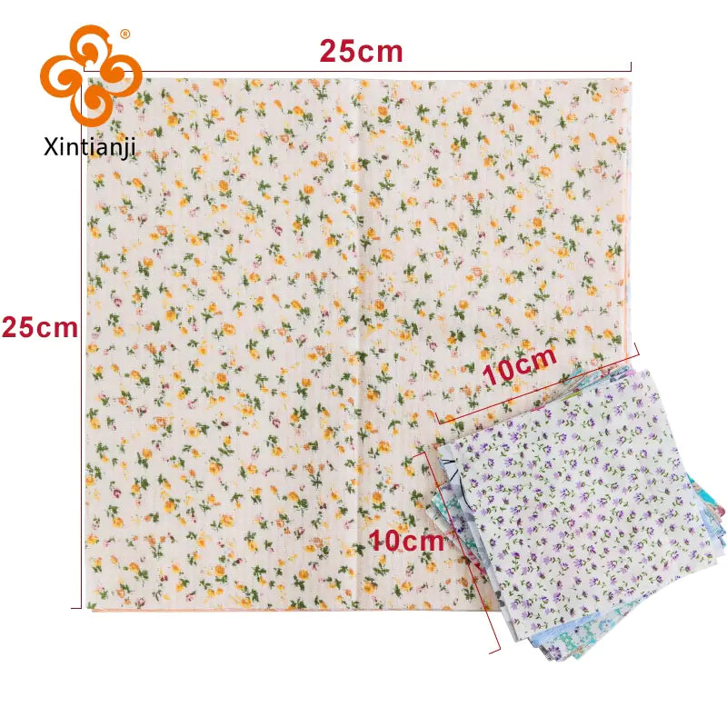 Printed Cotton Fabric for DIY Sewing & Quilting