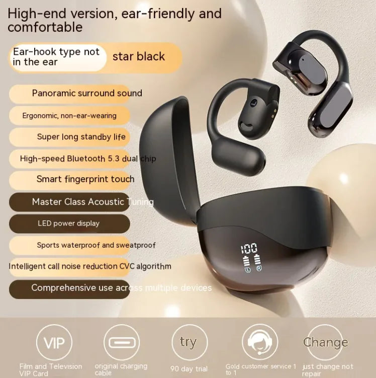 Waterproof Bluetooth Ear Hook Headset
