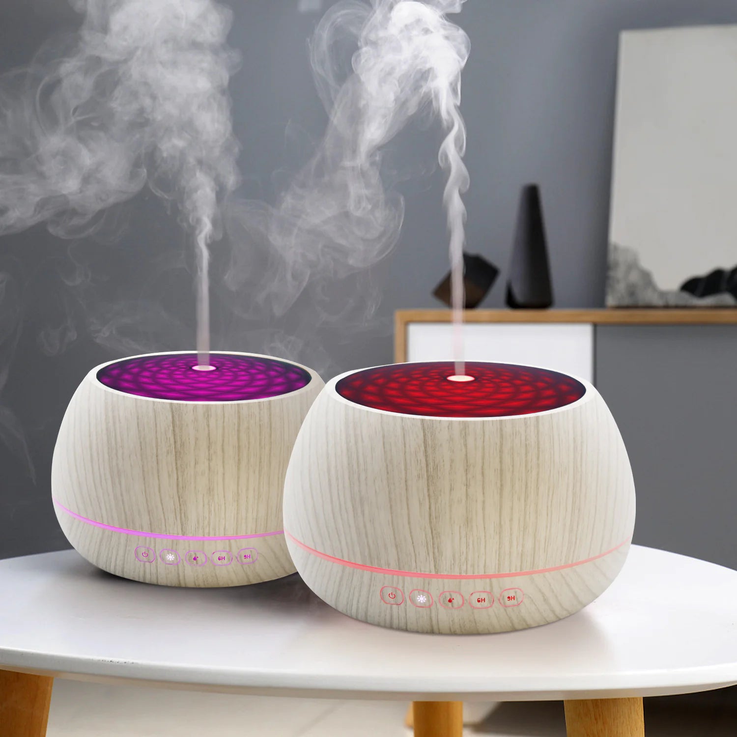 Luxury Bluetooth Multi-Color 1000ml Essential Oil Aroma Diffuser
