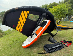 Wingfoil Inflatable Surfboard w Carbon Plate Wing