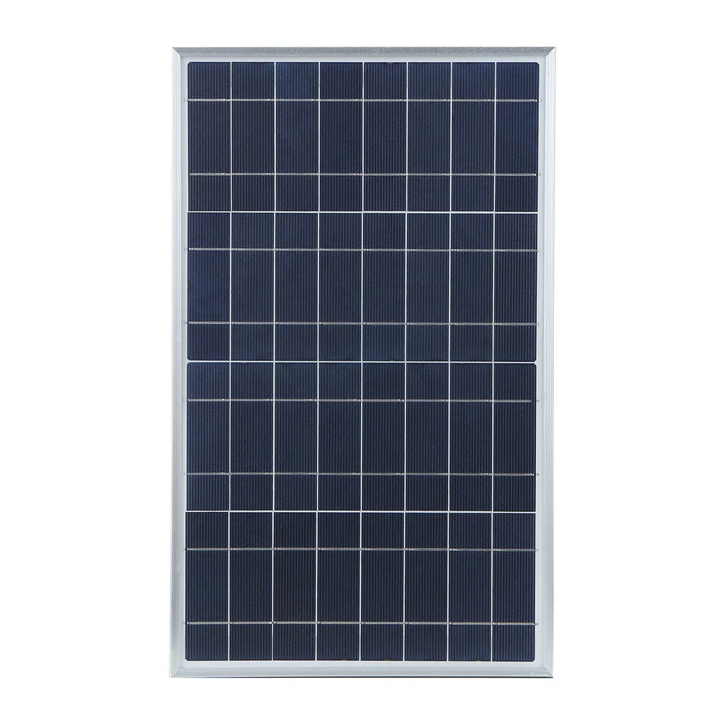 Waterproof Solar Panel 15W DC 12V Kit w Alligator Clip
