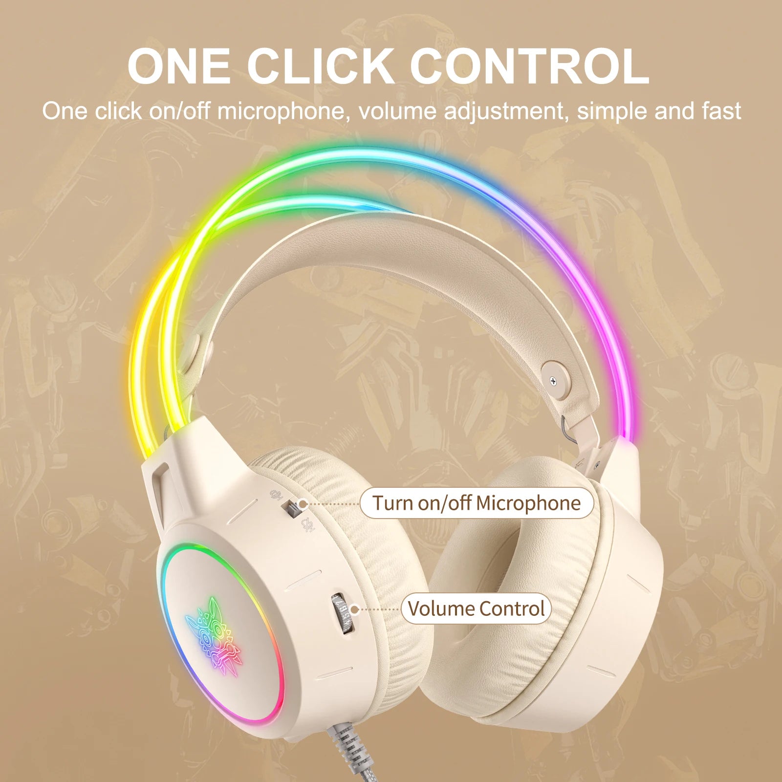 Onikuma X15 Dynamic Pro Over-Ear Headphones Gaming Headset