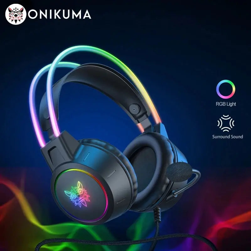 Onikuma X15 Dynamic Pro Over-Ear Headphones Gaming Headset