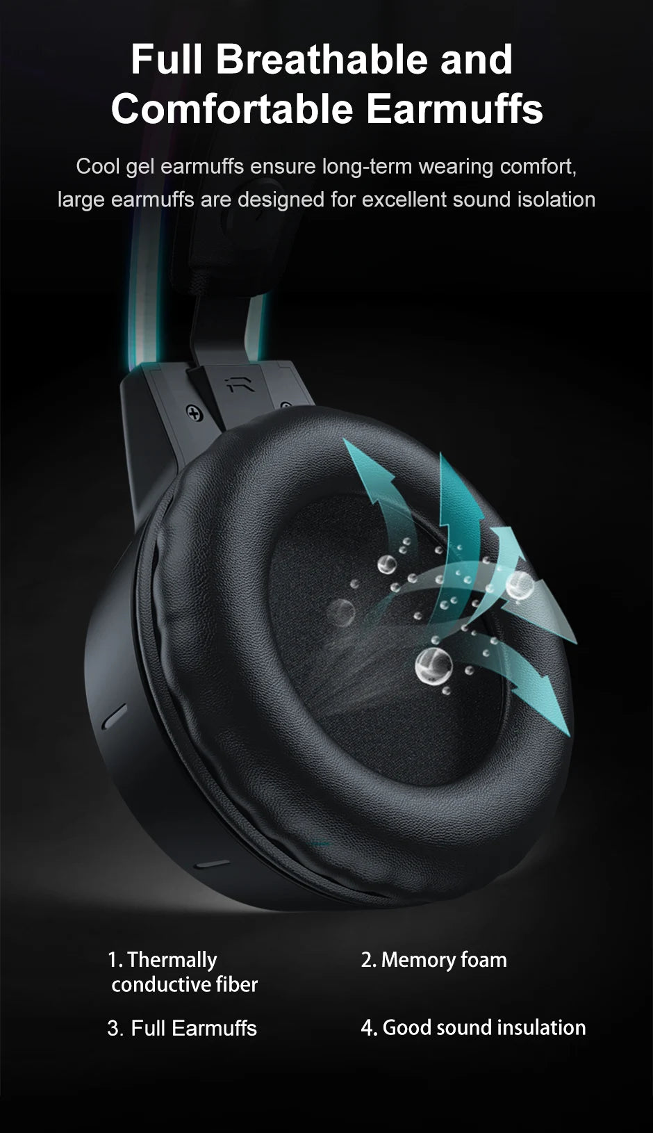 Onikuma X15 Dynamic Pro Over-Ear Headphones Gaming Headset