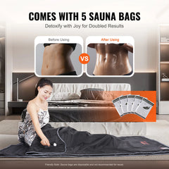 Infrared Sauna Blanket w Remote Time & Temp Control