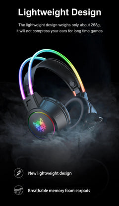 Onikuma X15 Dynamic Pro Over-Ear Headphones Gaming Headset