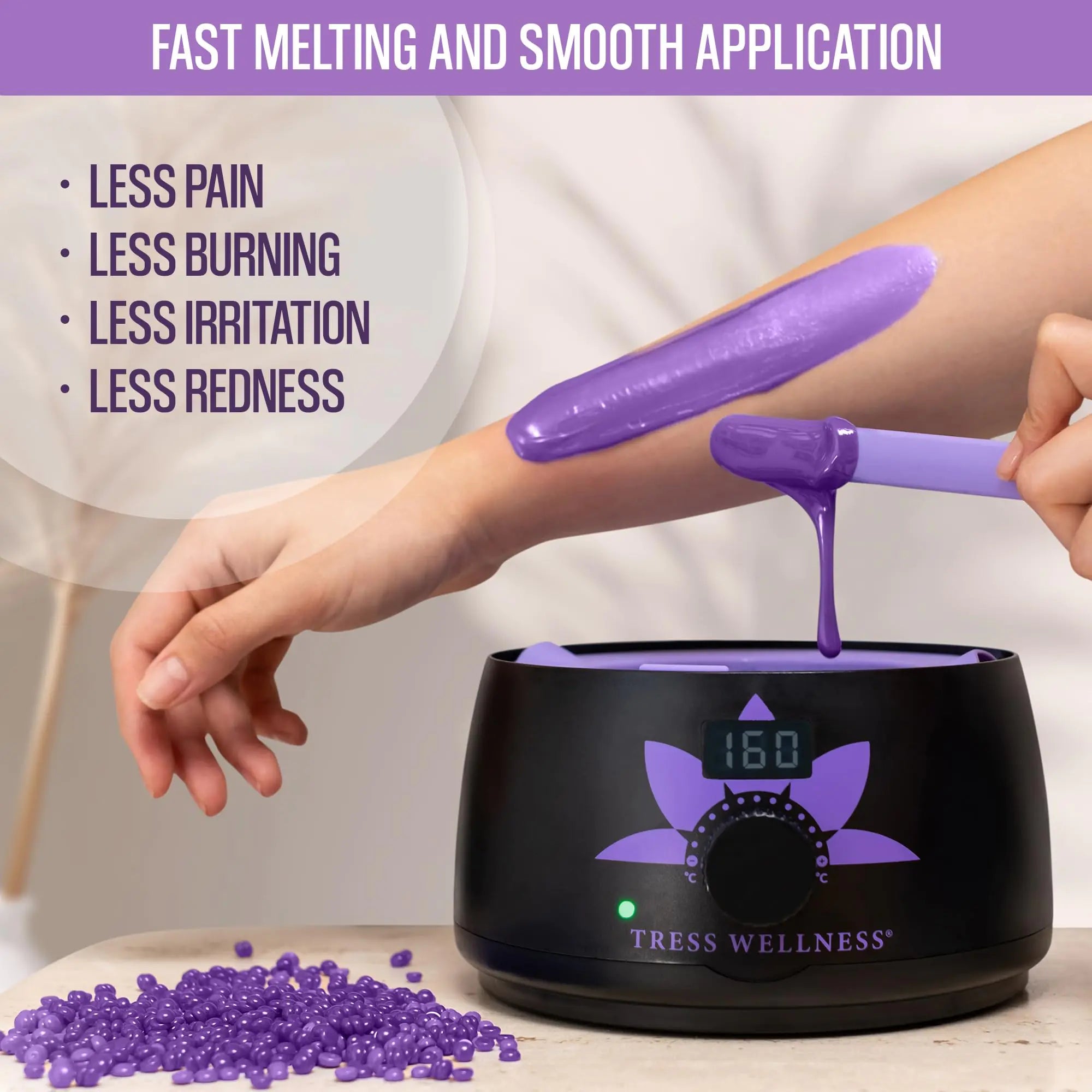 Lavender Bean Hard Wellness Wax