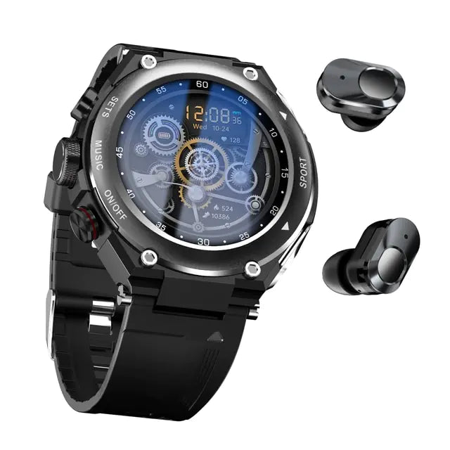 Premium Smart Watch w Earbuds