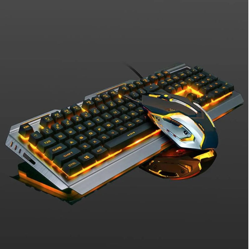 Mechanical Feel Gaming Keyboard & Mouse Set