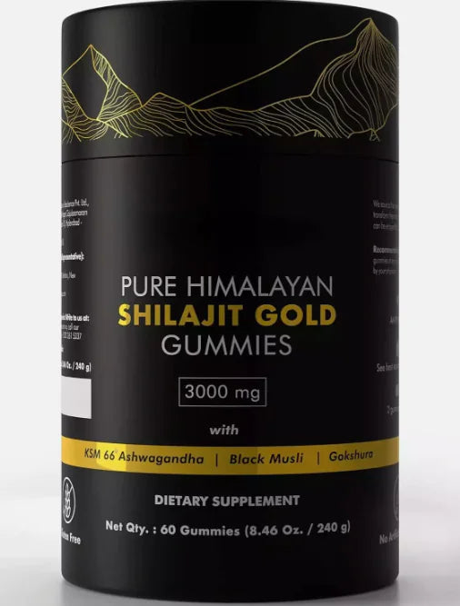 Himalayan Shilajit Gummies w Ashwagandha & Gokshura