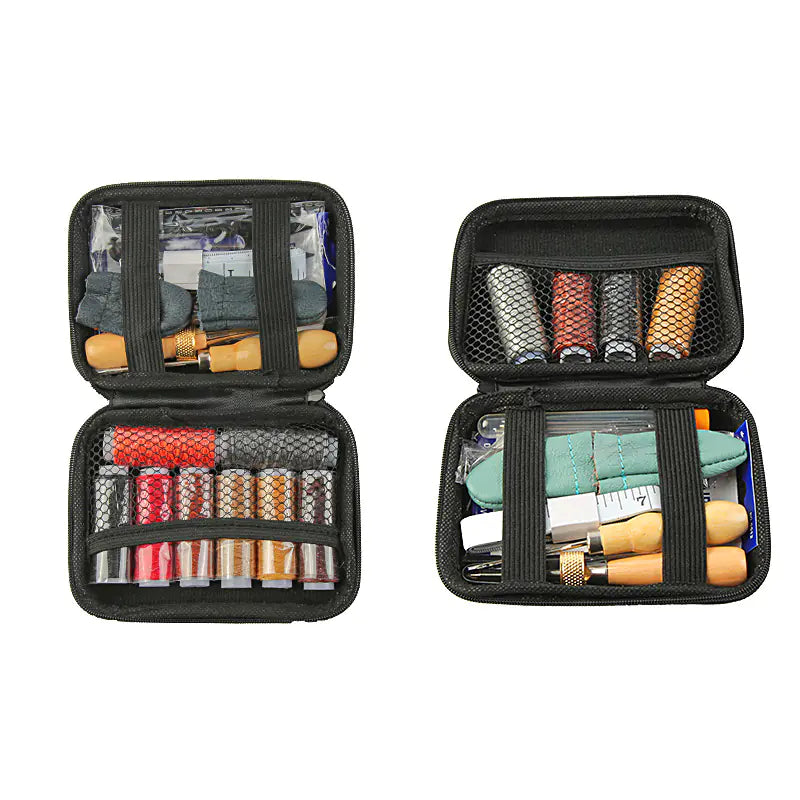 DIY Leather Sewing Tools Set w Needle & Thread