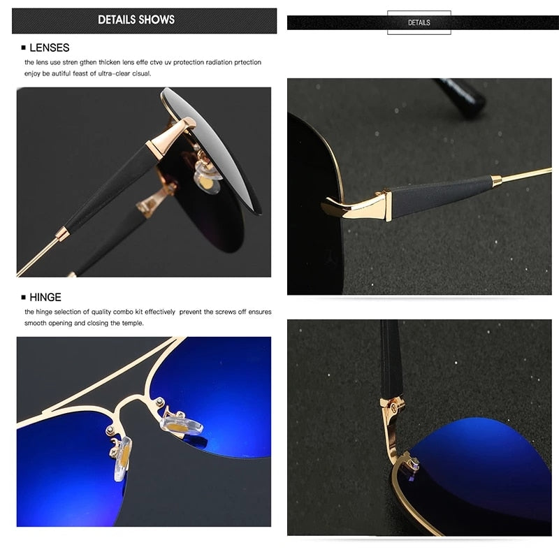 Men's Luxury Brand Sunglasses