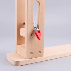 Beechwood Hand-Sewing Leather Clips w Wide Clamps