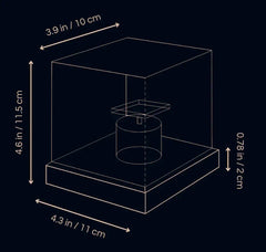 Nordic Glimmer - Northern Lights Lamp