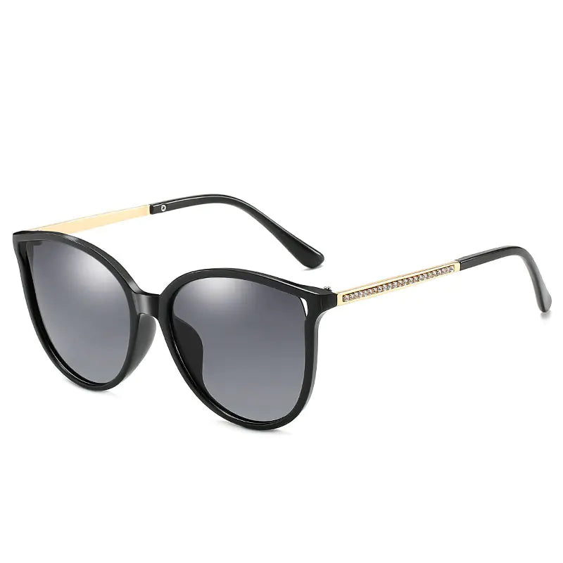 Women's Polarized Sunglasses w Retro Driver Frame